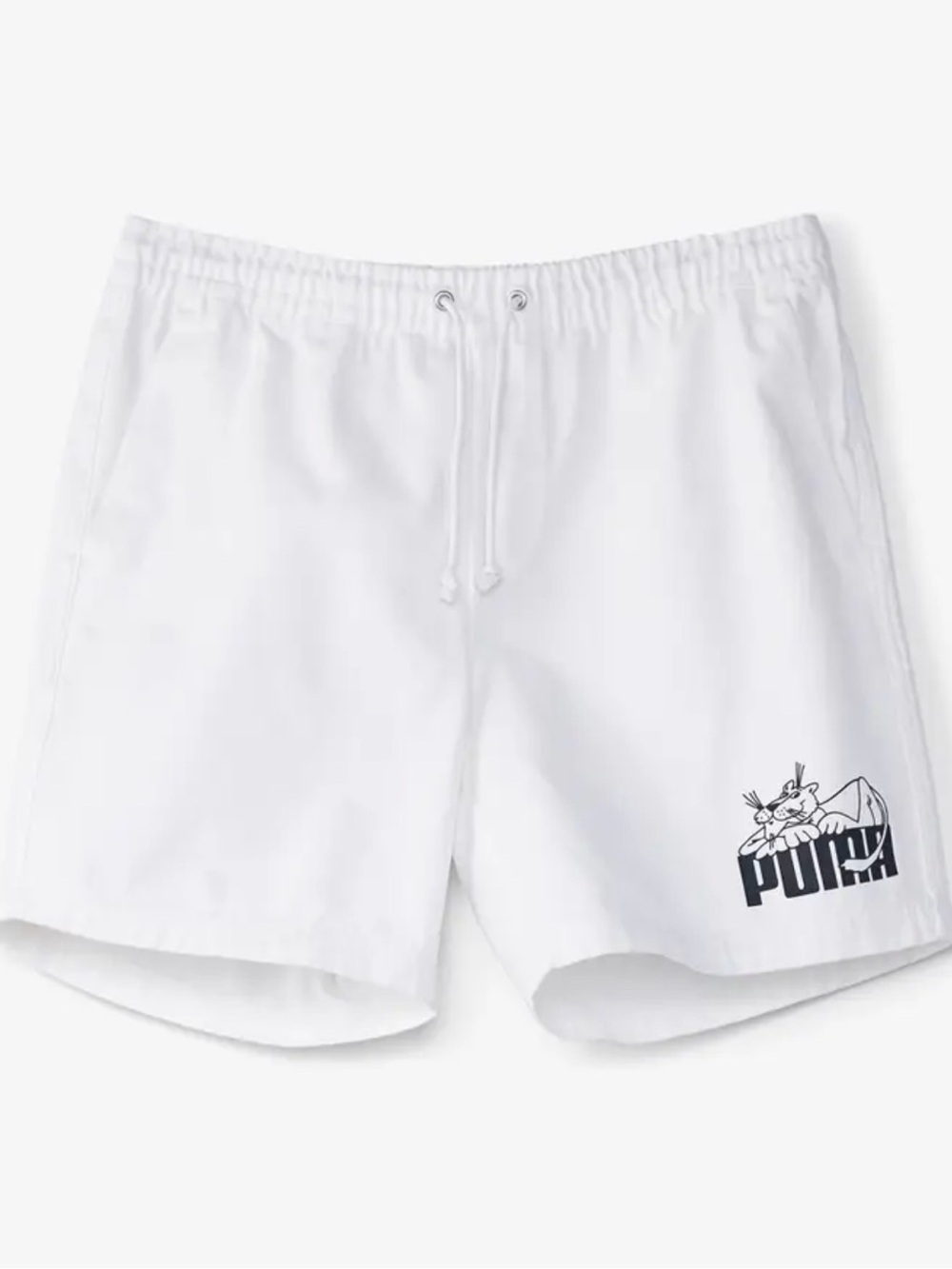 PUMA NOAH Men's White Relaxed-Fit Cotton-Blend Casual Shorts 623865 Size M